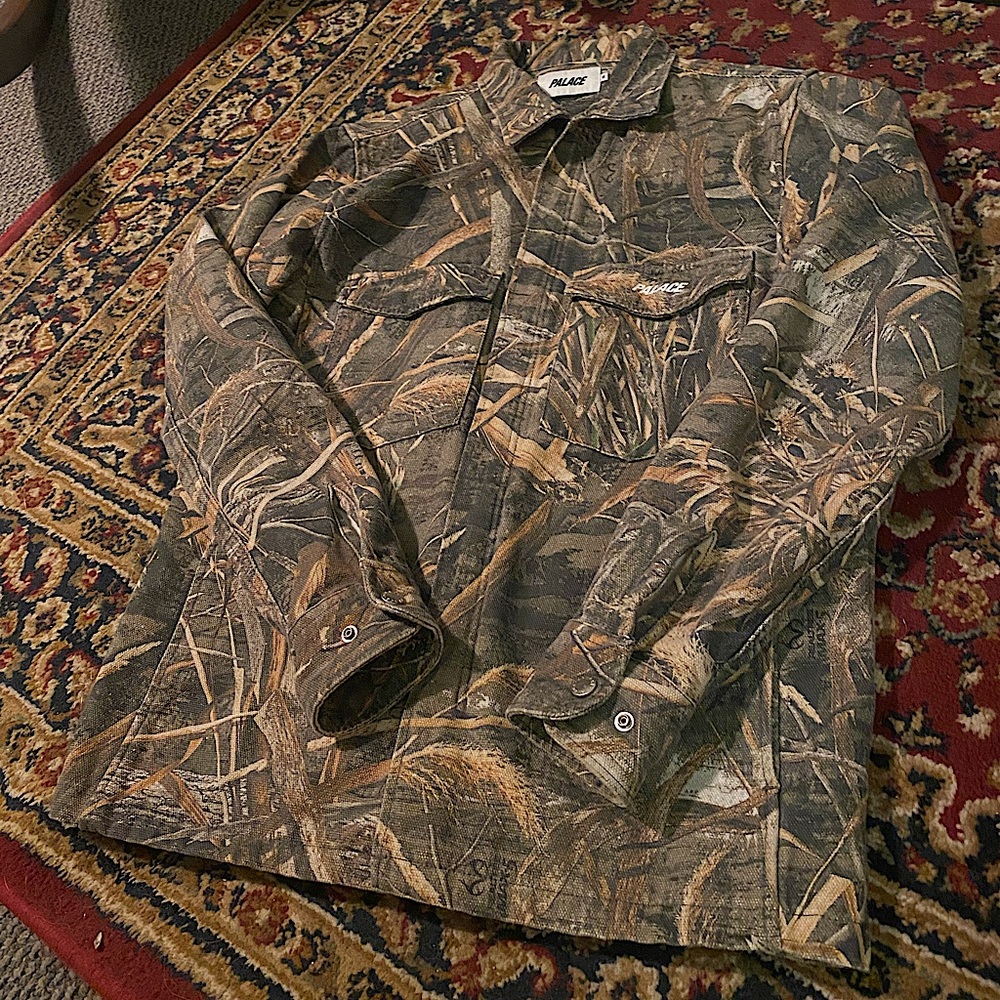 PALACE REAL TREE CANVAS JACKET SZ M